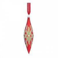 40013783 Waterford Lismore Red Spire Ornament